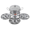 Jayam Traditional Stainless Steel Idli Maker 18 Idly | 3 Plates