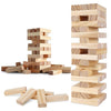 Wembley Wooden Blocks Stacking & Balancing Tower Games for Kids Adults 54 Pcs