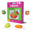 The Book Tree Bright Brain Fruits 48 Piece Paper Jigsaw Puzzle For Kids Ages 3 To 6