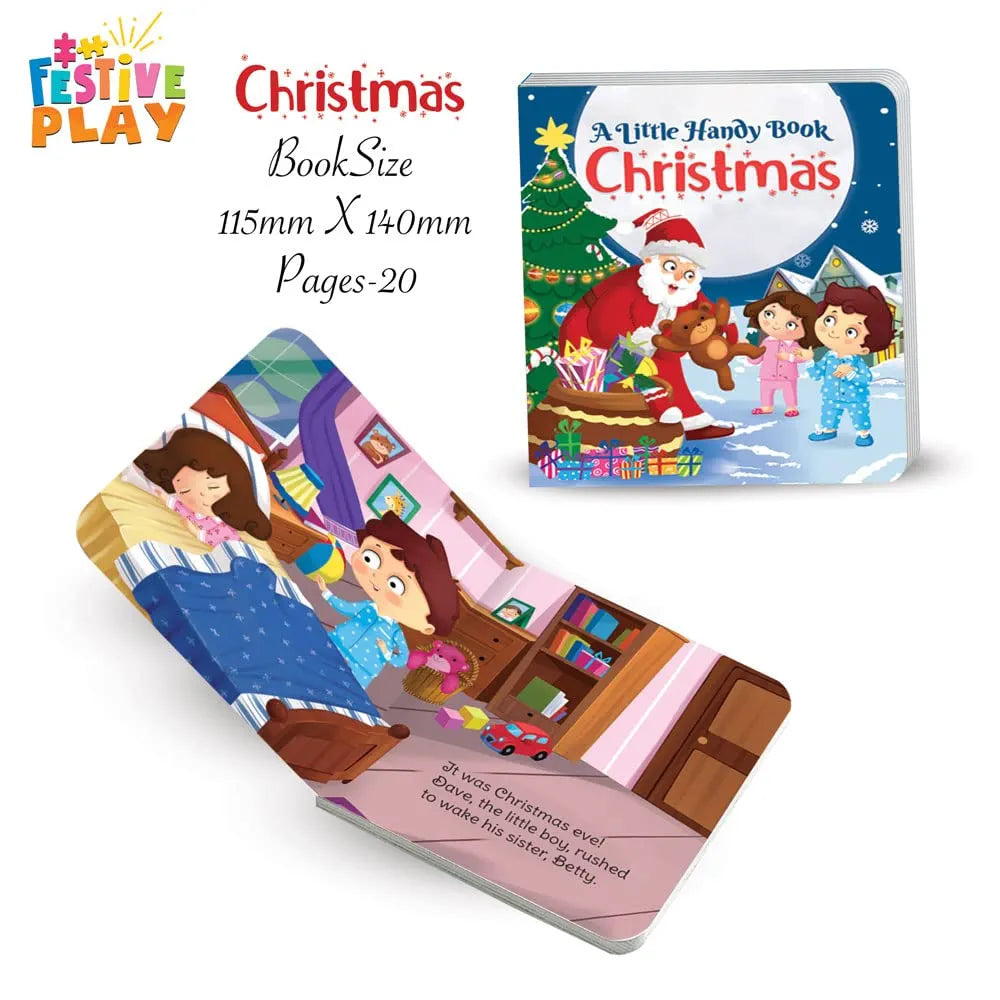 THE BOOK TREE Christmas Puzzle Gift Box For Kids I 80 Puzzle Pieces & 1 Storybook I Christmas Puzzle For Children I Ideal Christmas Gift For Kids I Gift Box By Majestic Book Club - Christmas Gifts