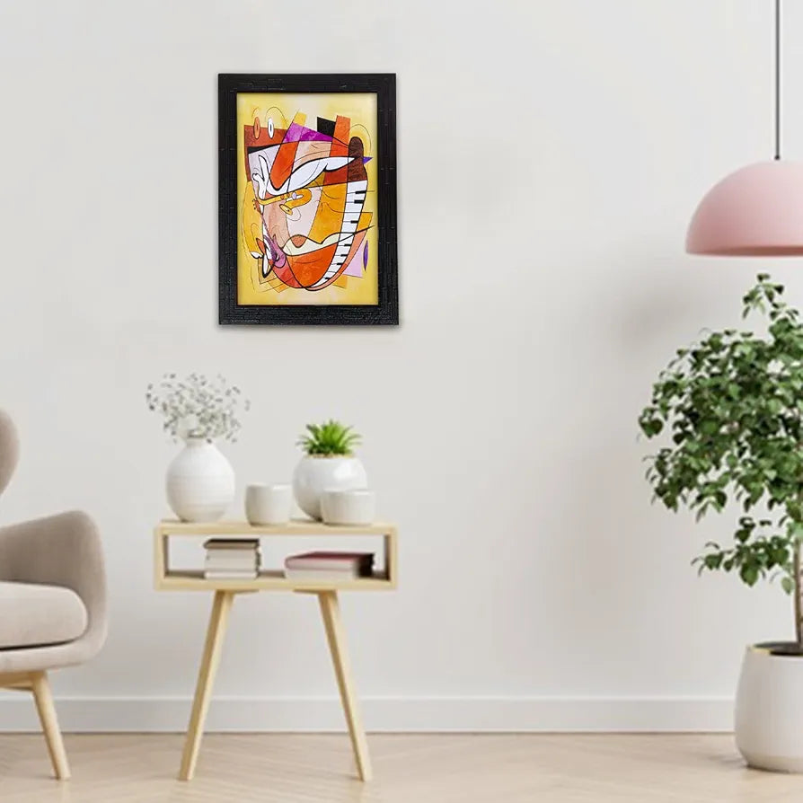 Lifehaxtore Abstract Modern Art Framed Painting Zen Modern Art - Model 4