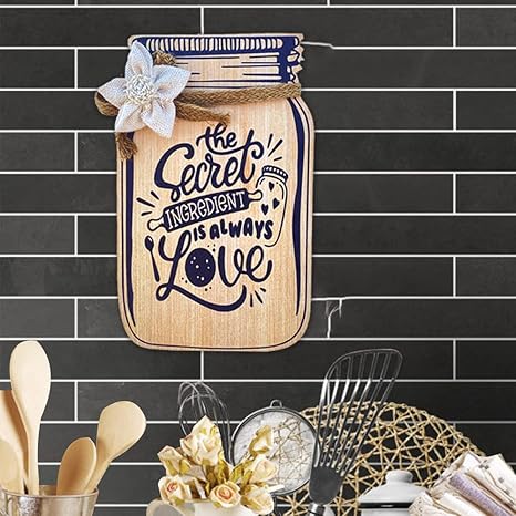Sehaz Artworks Wooden Kitchen Wall Hangings Home Decoration Items For Home Decoration - Jar-0007