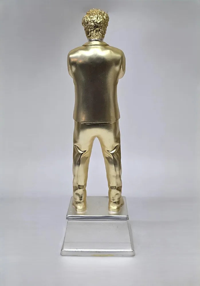 Gold Art India Best Father Figurine Gold & Silver Plated Matte