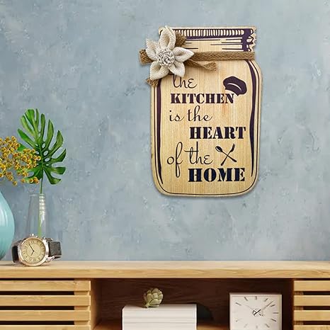 Sehaz Artworks Wooden Jar Wall Hangings Home Décor Items Home Decoration Items - Jar-0011
