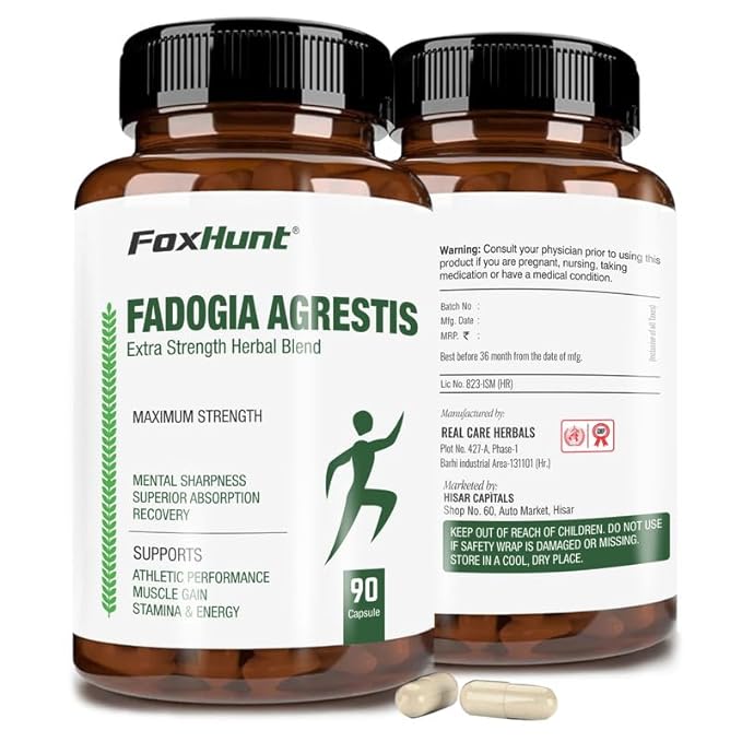 Fox Hunt Fadogia Agrestis 1200 mg - 90 caps