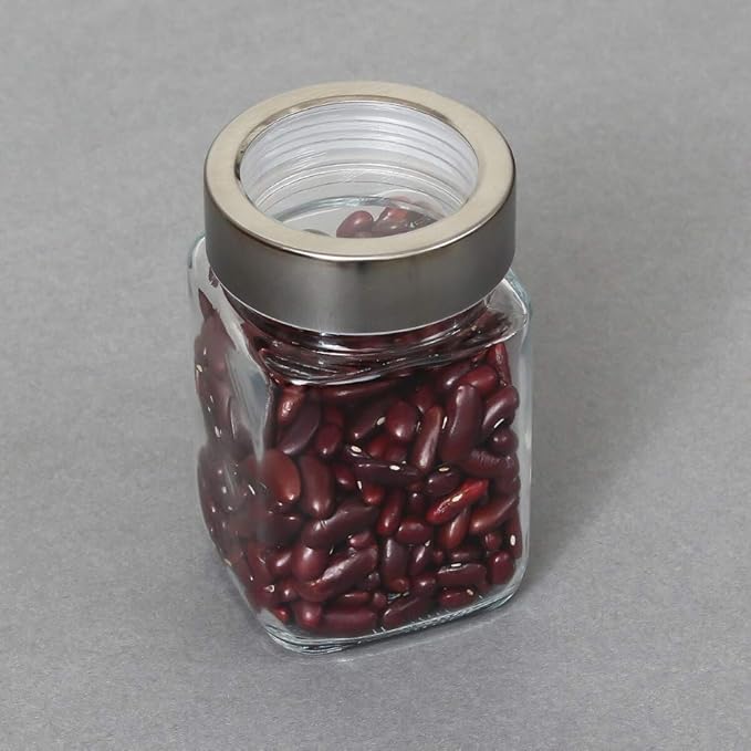 Femora Glass Jar - 750 Ml | 2 Pieces | Transparent