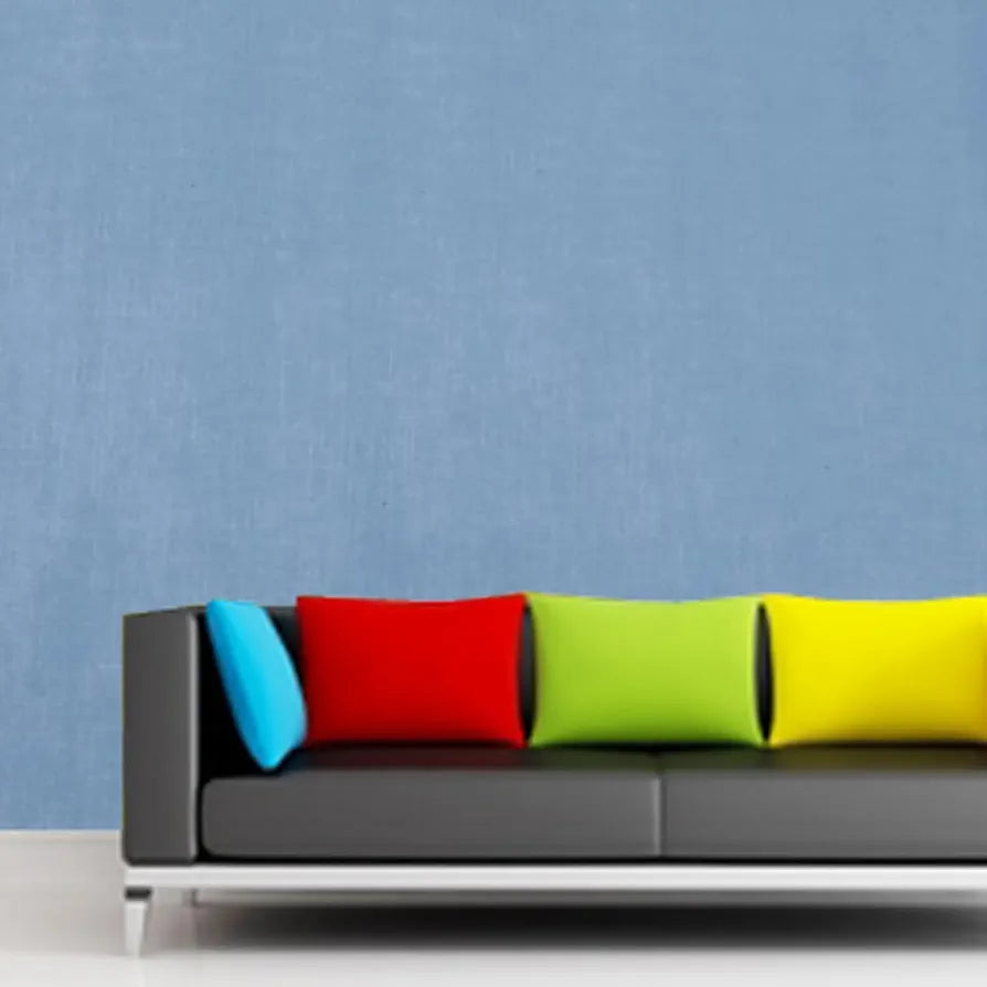 Jaamso Royals Plain Grey Blue Matte Wallpaper for Walls Wall Stickers for Kitchen