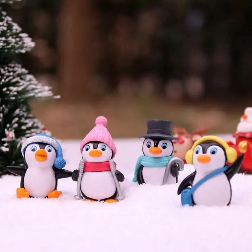 Satyam Kraft 1 Set  Resin Penguin Miniature Figurines