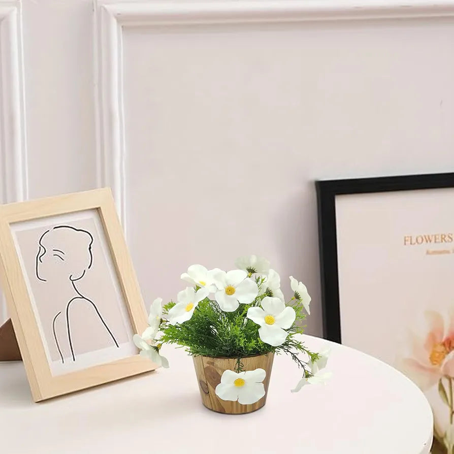 Artificial Flower in Grass with Pot Artificial Flora -8421