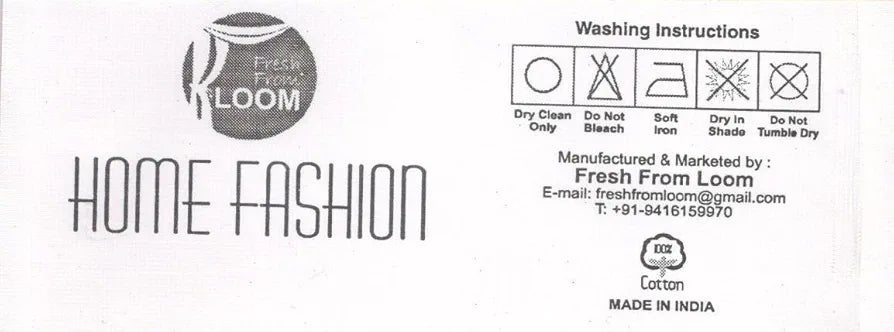 Fresh From Loom Soft Skin Safe Breathable King Size Flat Bedsheets Double Bedsheet Set with 2 Pillow Covers Coffee