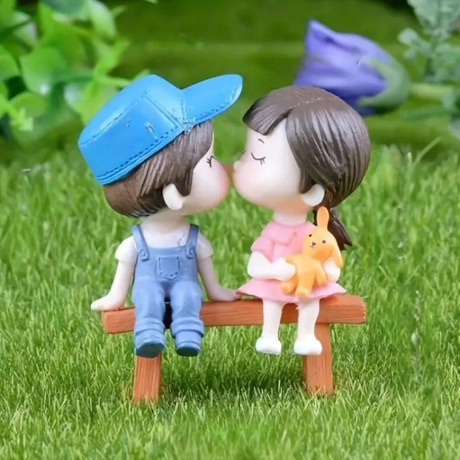 Satyam Kraft 1 Set Romantic Couple Miniature Figurines