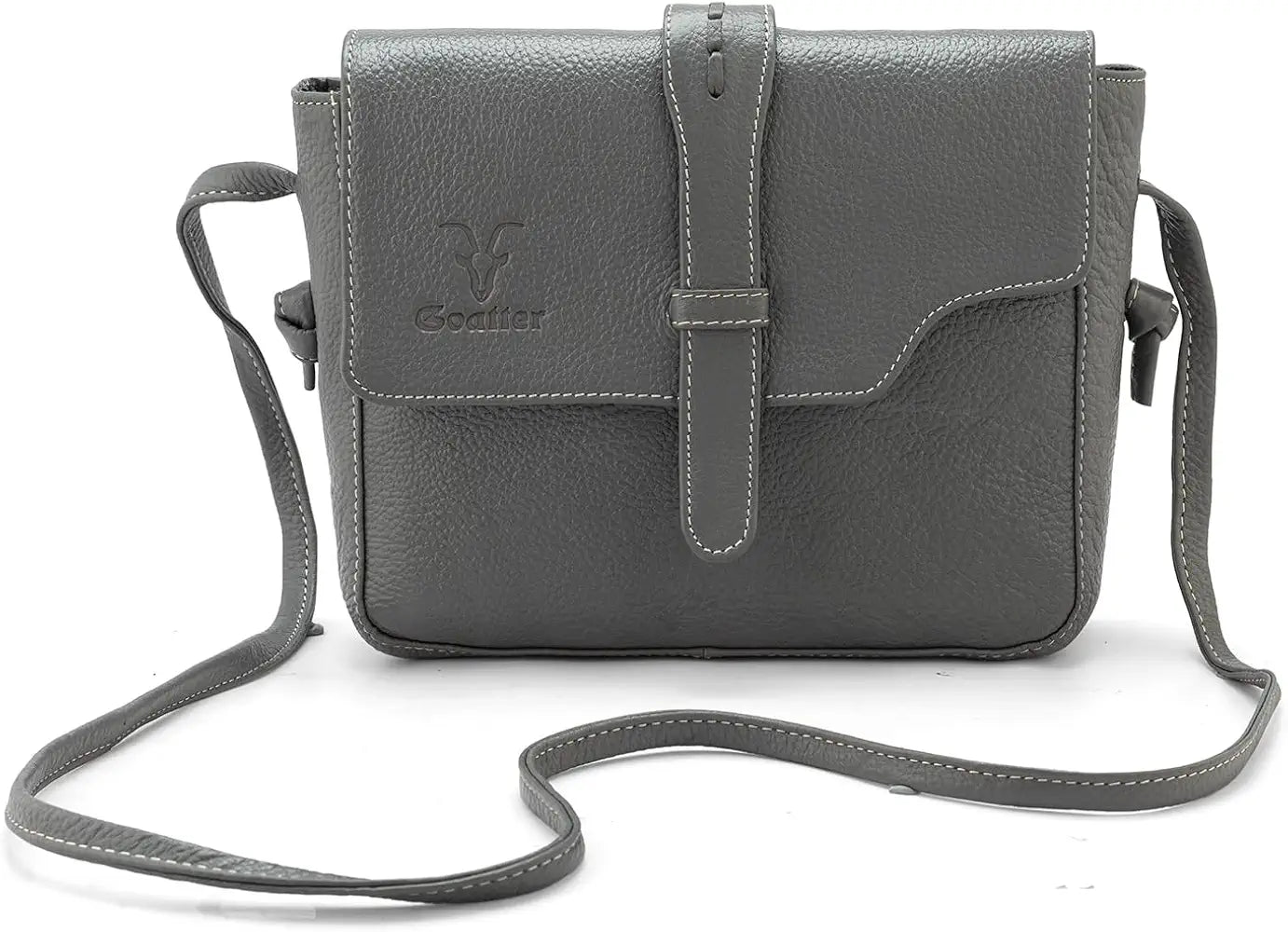 Goatter Genuine Leather Sling Cross-Body Bag For Girls And Women's
