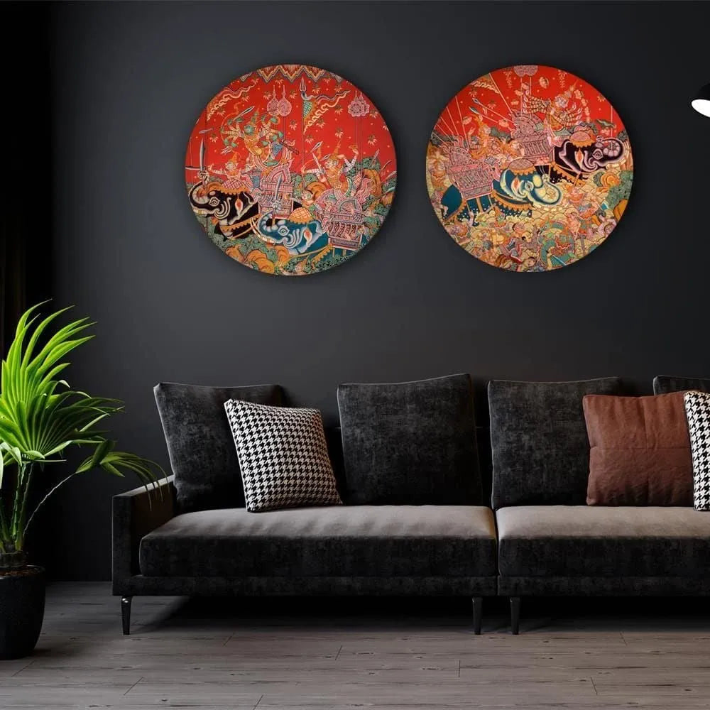 The Artment your Artistic Apartment Caught in Action Canvas