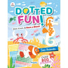 Majestic Book Club Sea Animals Dotted Fun Sticker Book for Kids Age 2+