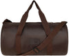 Vegan Leather 24 Cms Duffle/Shoulder/Gym Bag for Men & Women Brown Travel Friendly Bag Gifts for Men | Brown Colour
