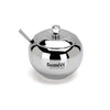 Sumeet Stainless Steel Ghee and Oil Pot with Spoon 7.5 cm Dia 170 ml Silver