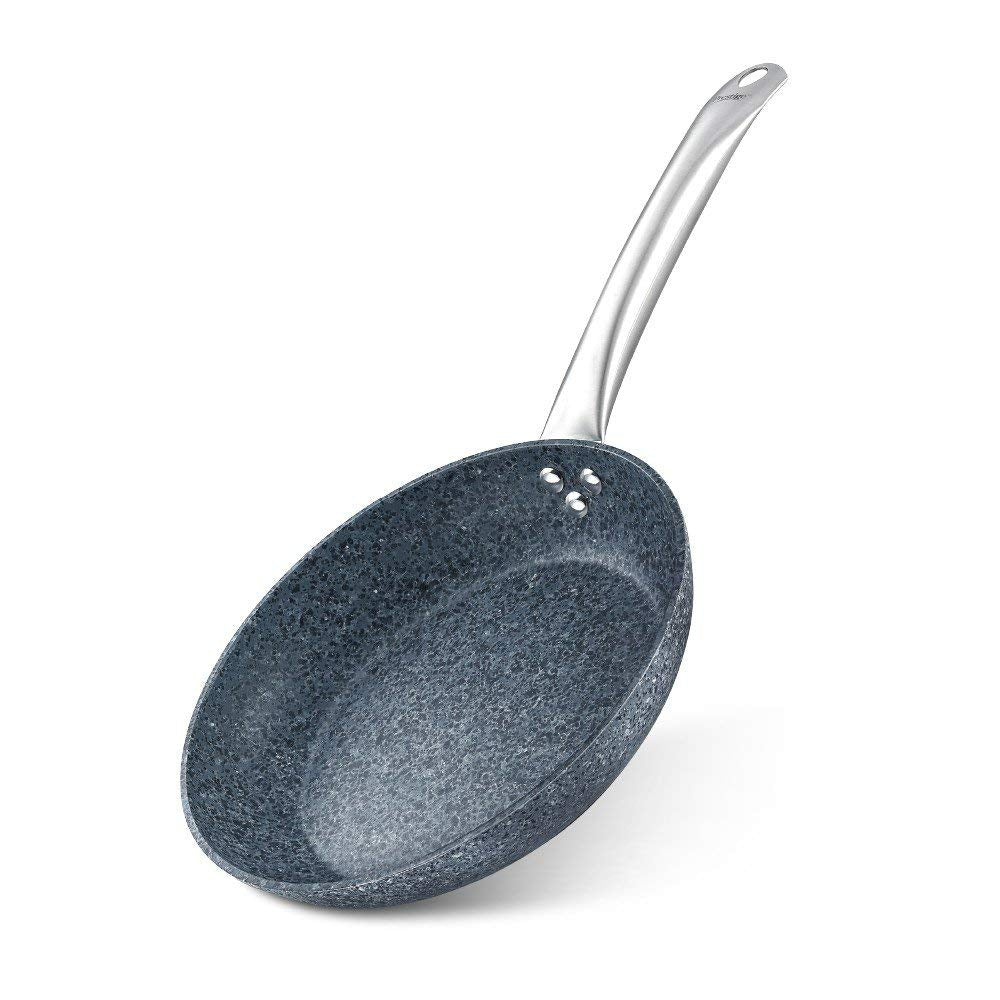 Prestige Aluminium Stone Series Fry Pan 28 Cm | Black