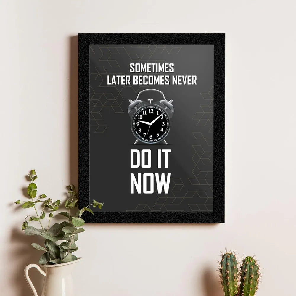 ArtX Paper Gym Big Health Quotes AXF00186-MOT Multicolor Set of 4