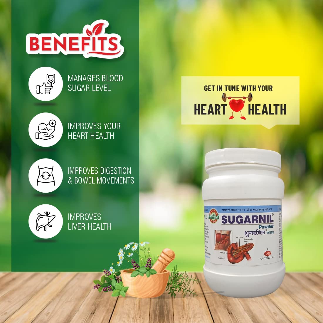 Herbelixir Sugar Nil Powder