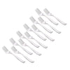 Parage 12 Pieces Stainless Steel Dinner Forks Set for Home & Kitchen 15.5 cm Long