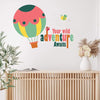 Kotart Hot Baloon Printed Wall Stickers PVC Vinyl HD Printed Wall Decals