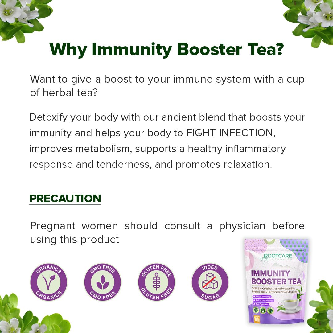 Rootcare Organics Premium Immunity Booster Tea - 100 gms
