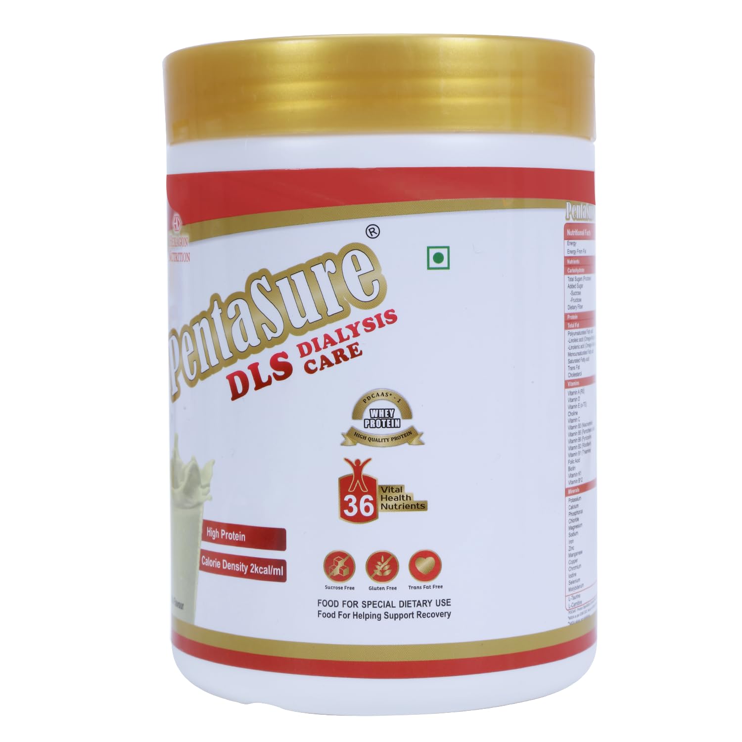Pentasure Dls Dialysis Care - Vanilla Flavour - 400 gms