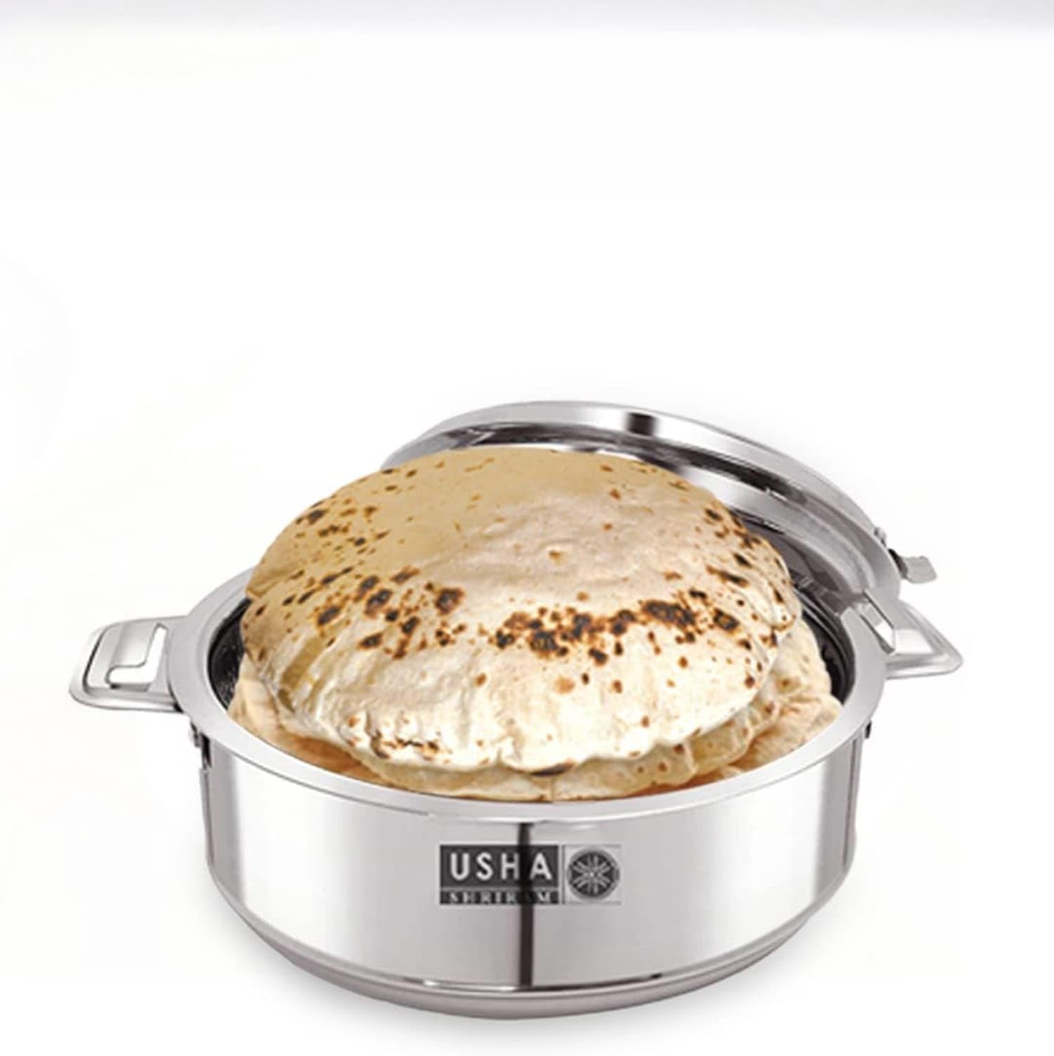 Cello Maxima Stainless Steel Double Walled Insulated Casserole | Silver | 2000ml