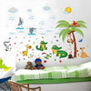 Jaamso Royals Wall Stickers for Kids Wall Stickers Kids Wall Stickers Dinding Animal Park