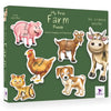 Toykraftt My First Farm Animal Puzzles 2 Piece Floor Puzzles for Kids Age of 2 Years Above
