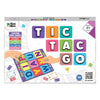 GiniMini Tic-Tac-Go! Strategy Game for Kids 4 5 6 50+ Tiles Power-Up Cards