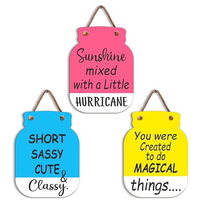 Sehaz Artworks Home Decor Items for Living Room Wooden Wall Hangings for Home Decoration