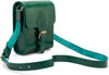 Leather Handmade Girls And Women’s Small Cross Body Sling Bag | Green