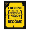 ArtX Paper Motivational Quotes Believe Wall Frame Art Painting