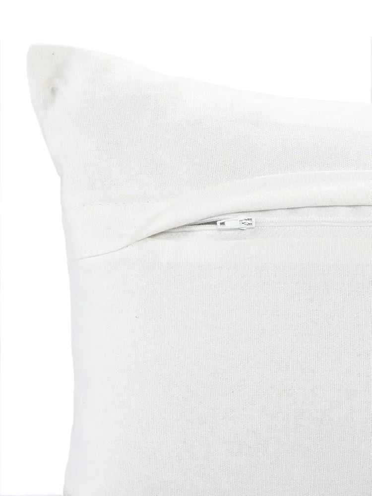 Sashaa World Earth Tones Abstract Lumbar Cushion Cover