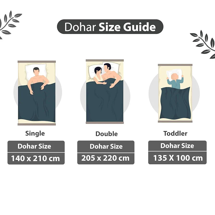 Divine Casa 120 GSM Microfiber Single Dohar Soft & Lightweight Throw Blanket All-Season Comfort Zig-Zag Pattern Raven Colour Black & White