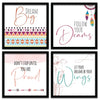 Kotart Dream Big Photo Frames for Wall Decoration Set of 4