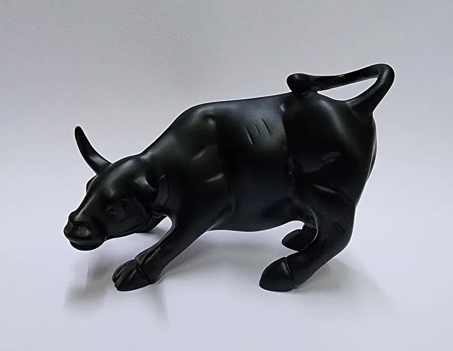 Gold Art India Bull Black