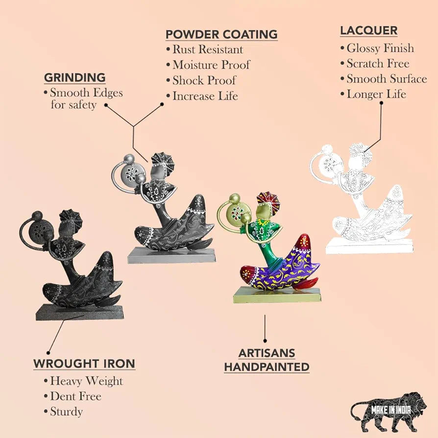 Ekhasa Nostrae Metal Show Pieces Rajasthani Musicians 6