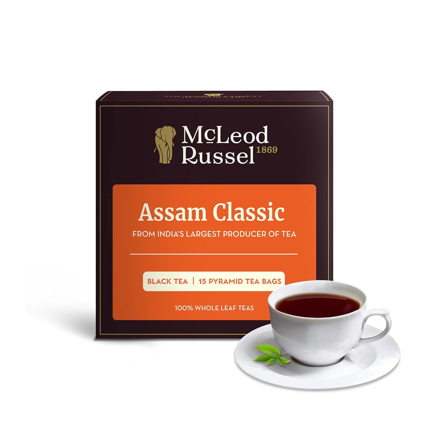 McLeod Russel 1869 Assam Classic 15 Pyramid Tea Bags - 30 gms