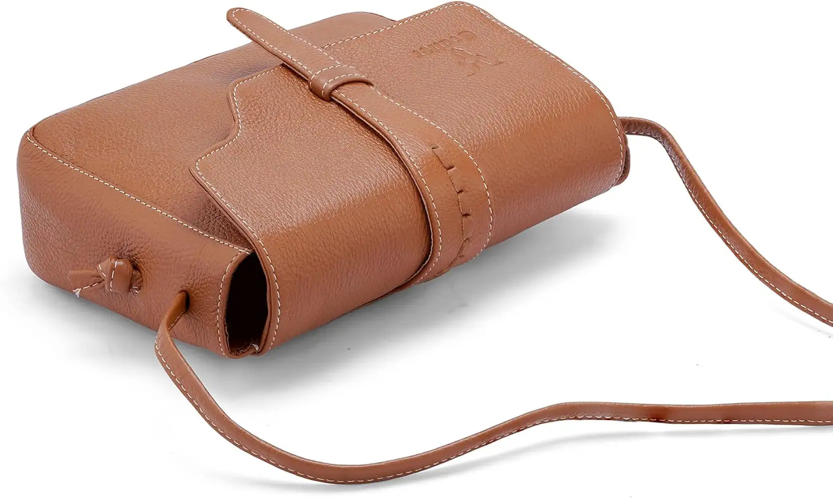 Goatter Genuine Leather Sling Cross-Body Bag For Girls And Women's