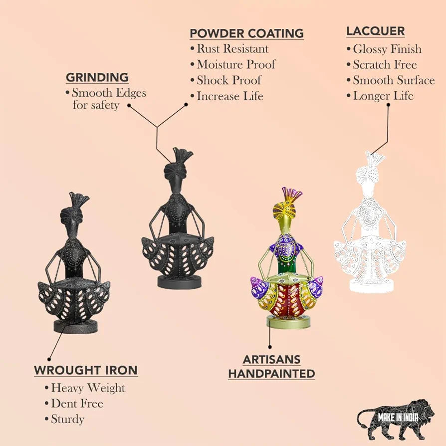 Ekhasa Nostrae Metal Show Pieces Rajasthani Musician 3