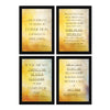 ArtX Paper Business Sales & Marketing Motivational Quotes B0D4VLF39N Wall Frames  Set of 4