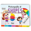 Majestic Book Club Picturepedia of Shapes Board for Kids Age 2+