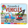 Majestic Book Club Picturepedia of Vehicles Board Book for Kids Age 2+