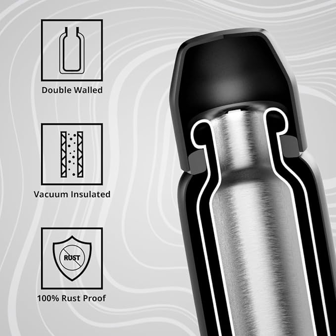 Bergner Walking 720 ml Thermo Steel Bottle