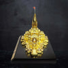 Gold Art India Ram Mandir Ayodhya Gold Plated 24 Karat - Minature small