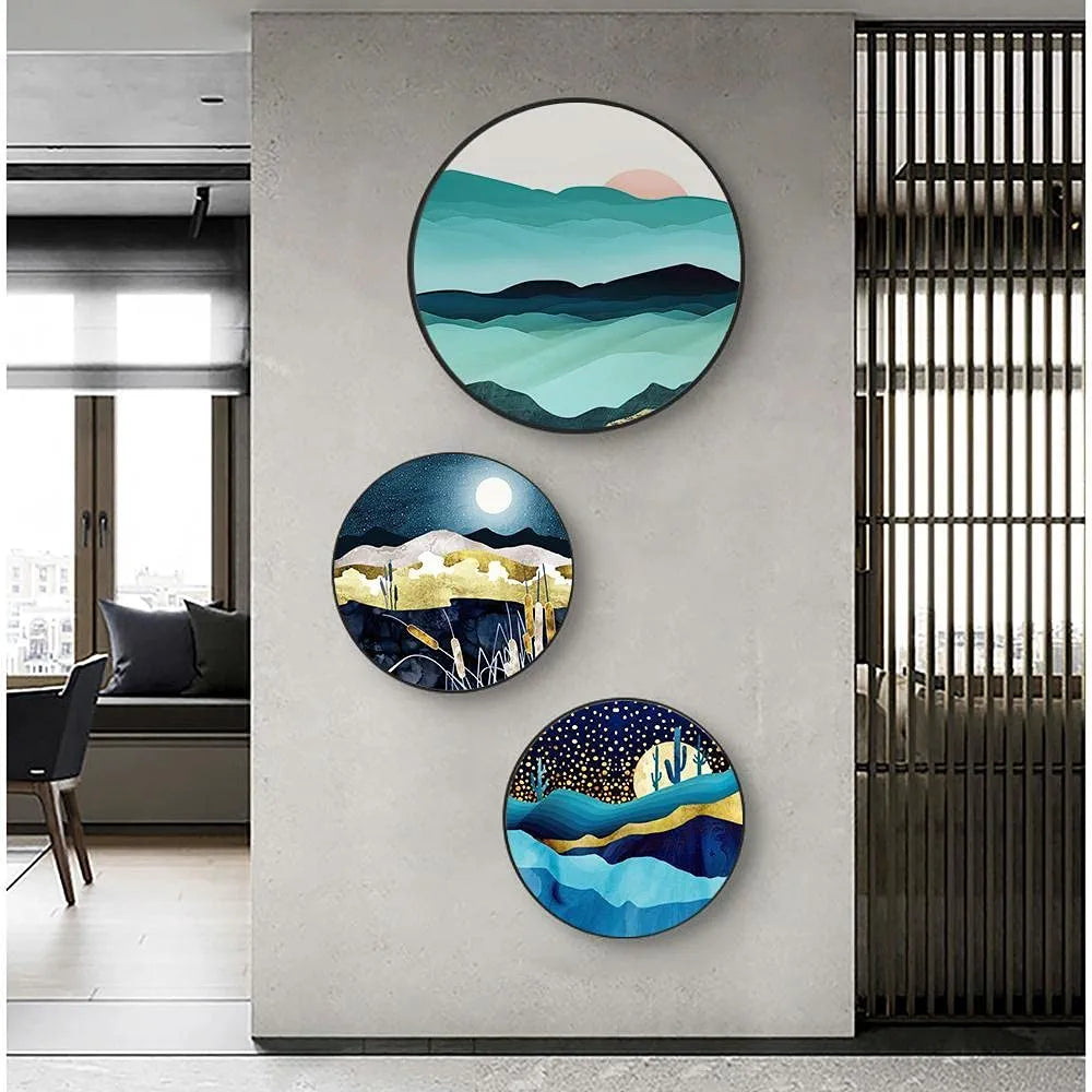 The Artment your Artistic Apartment Dusk to Dawn Landscape Canvas