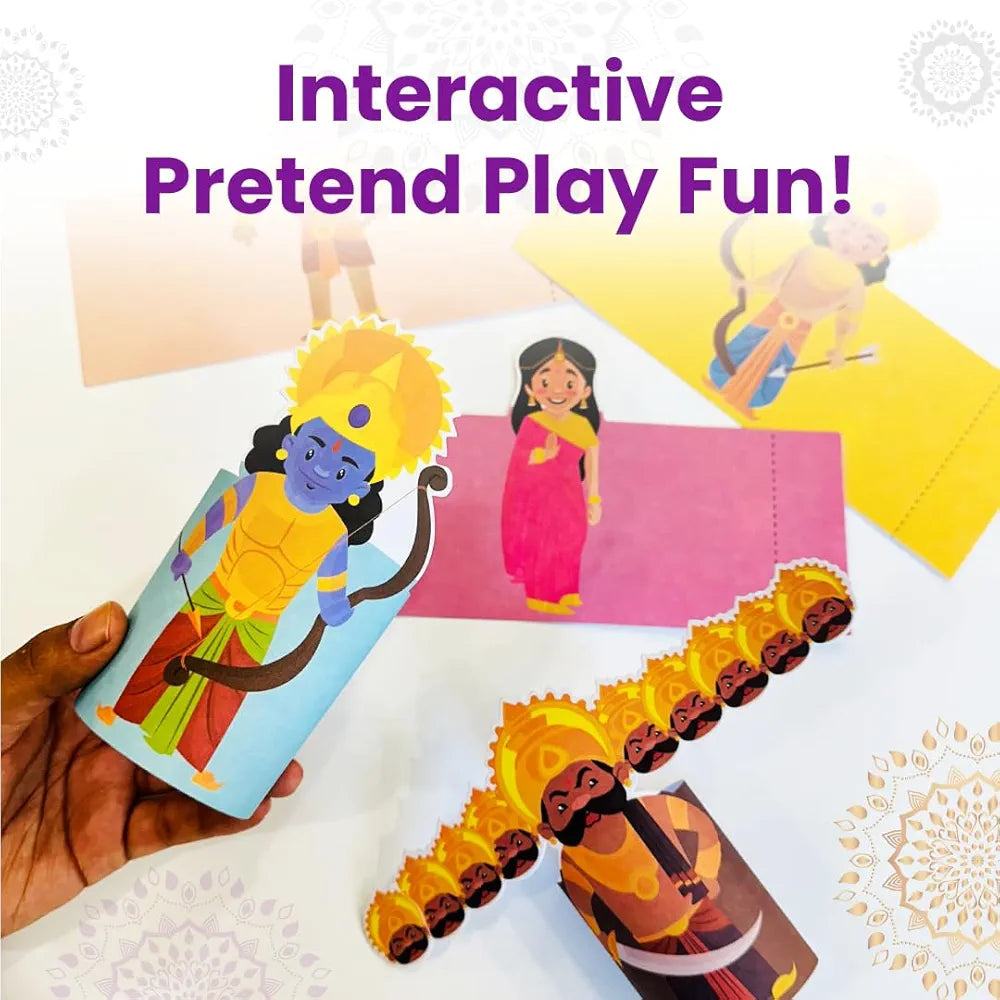 The Curious Bees - The Ramayana Tales | 4 Activities Included | Learn All About Ramayana with Fun Activities | Age Group : 4 Years+