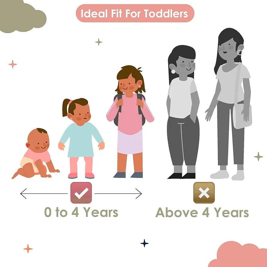 Divine Casa Floret 100% Cotton Single Kids Dohar 120 GSM Soft & Lightweight Throw Blanket Colour Floral Blush